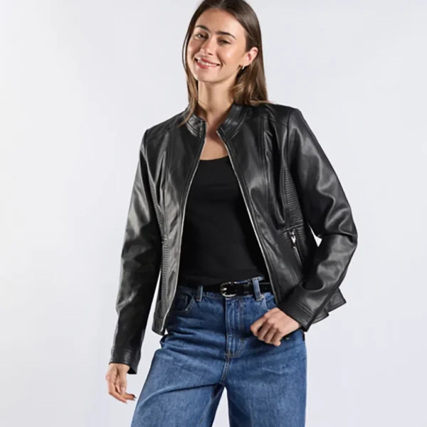 Campera Amsterdam Negra