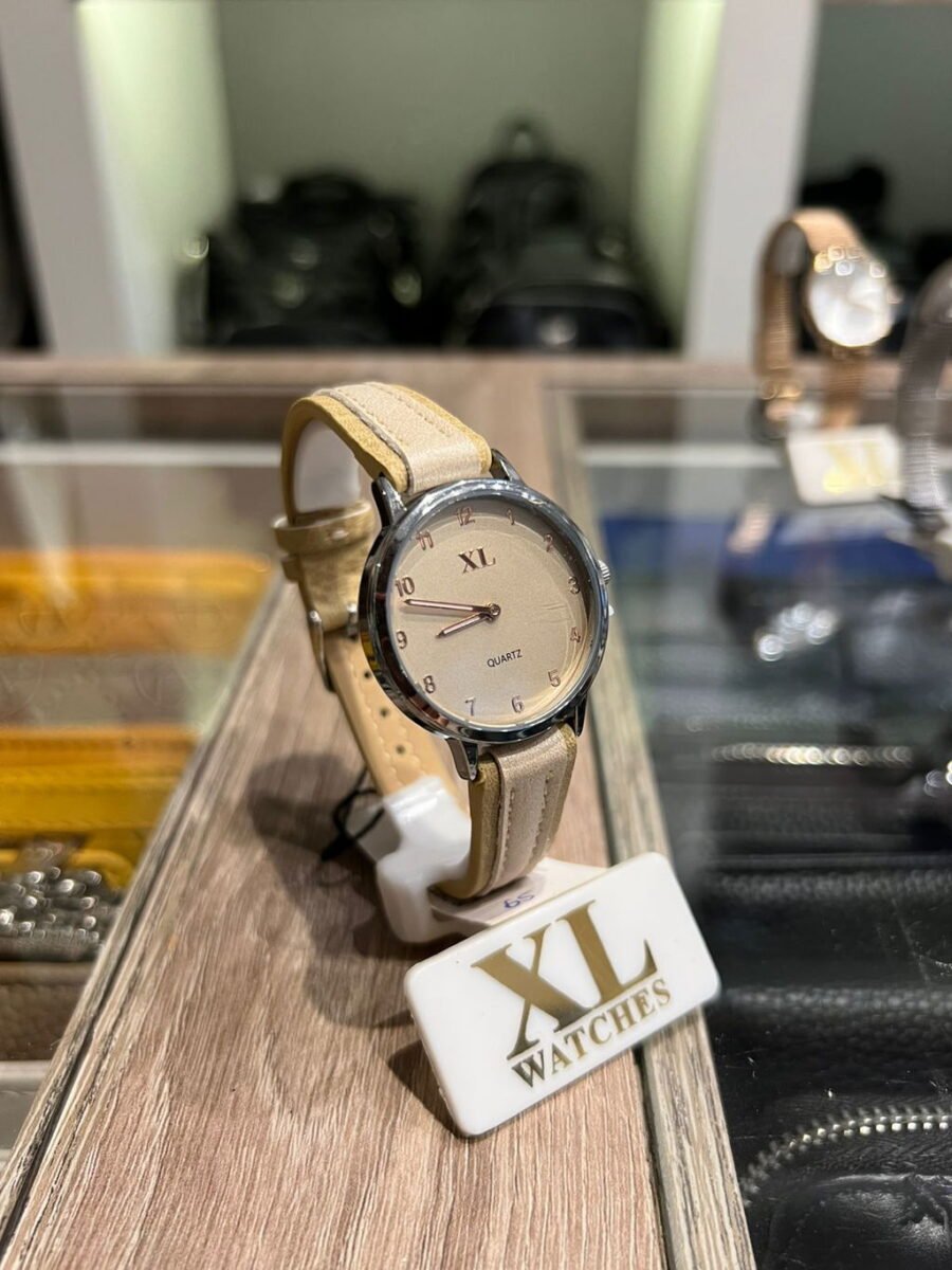 RELOJ XL L23 BEIGE