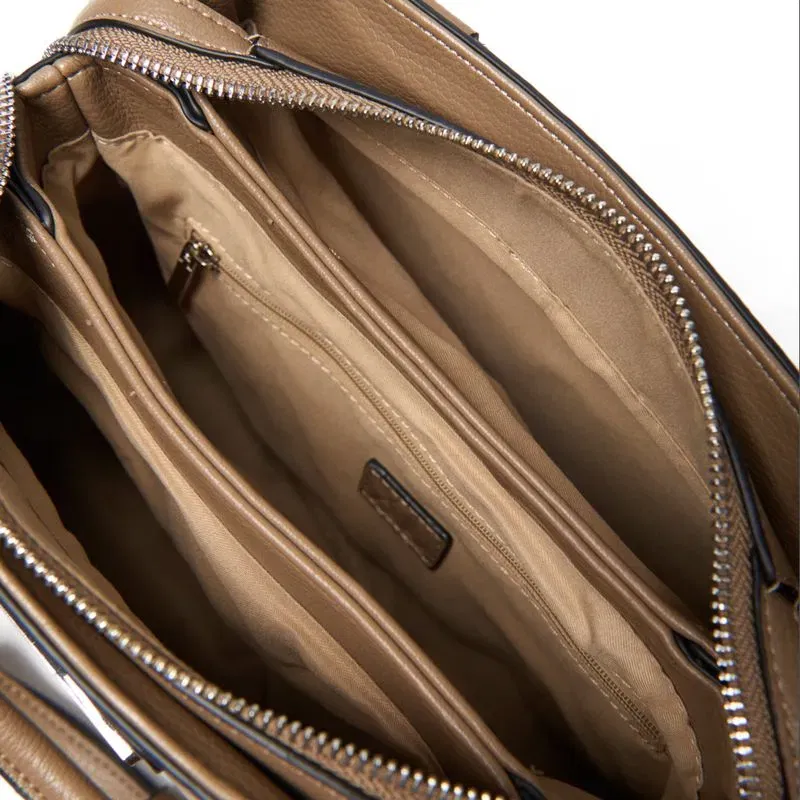 GRETEL CARTERA CHICA TAUPE - Imagen 4