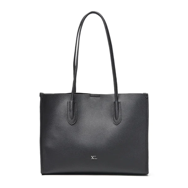 CHERY CARTERA NEGRA CUERO