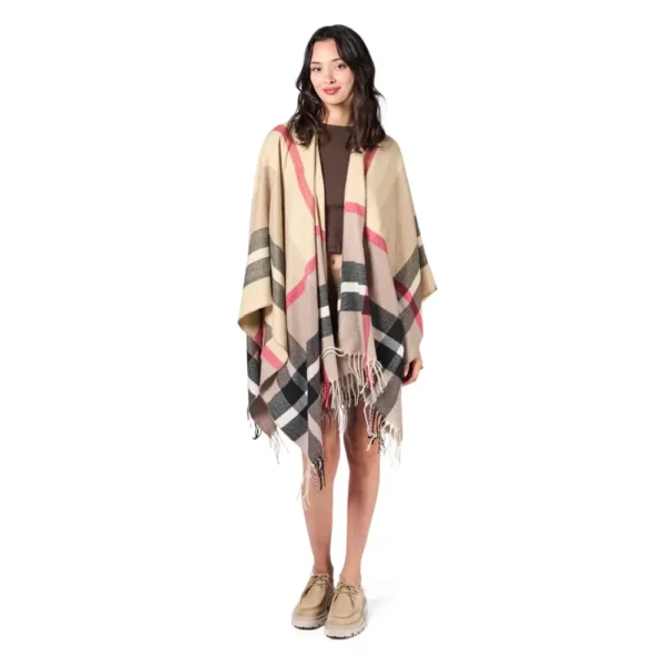 AOMORI PONCHO BEIGE