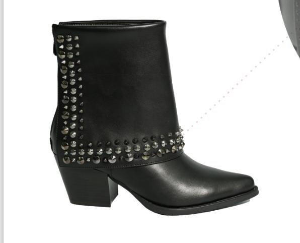 BOTAS AVA VAQUERAS NEGRA