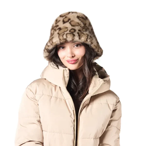 KIEV GORRO ANIMAL BEIGE