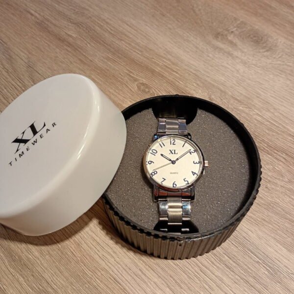 RELOJ XL 736-03 PLATEADO