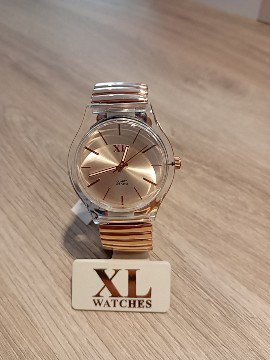 RELOJ XL R0877 DORADO ROSE