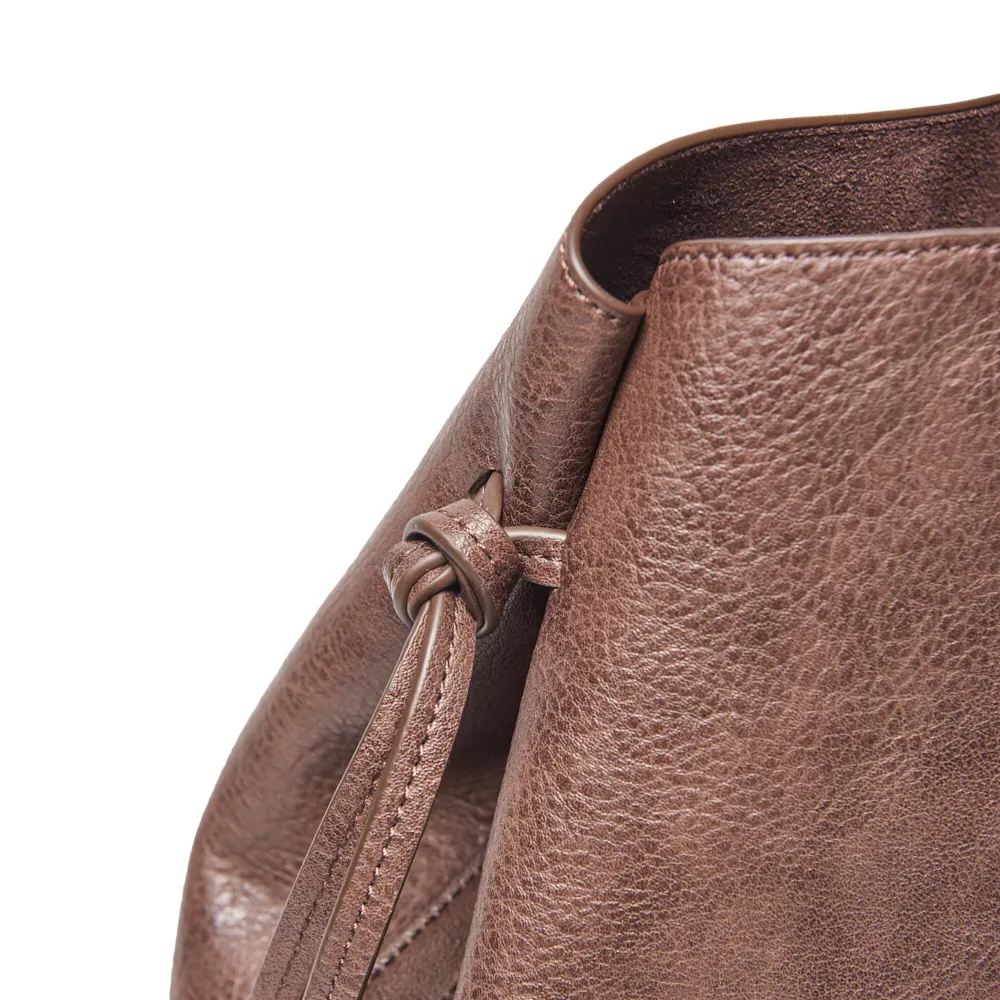 CASANDRA CARTERA GRANDE CHOCOLATE - Imagen 3