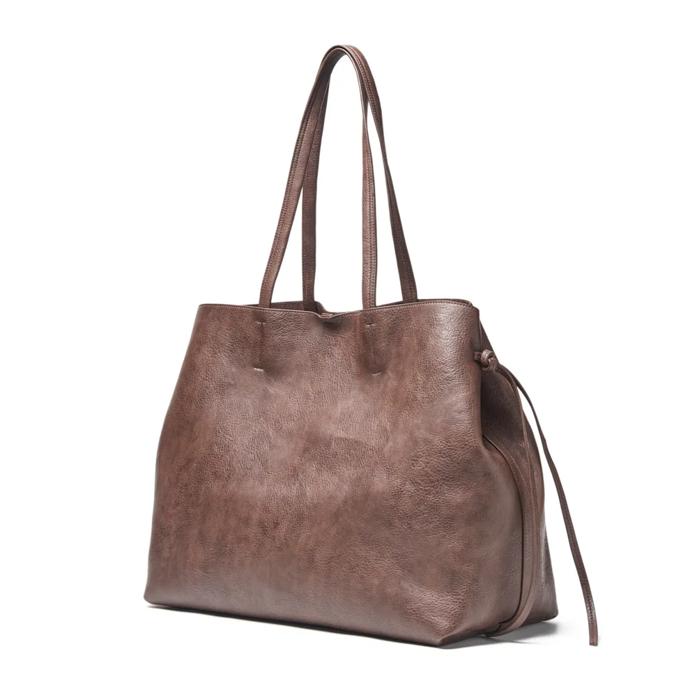CASANDRA CARTERA GRANDE CHOCOLATE - Imagen 4