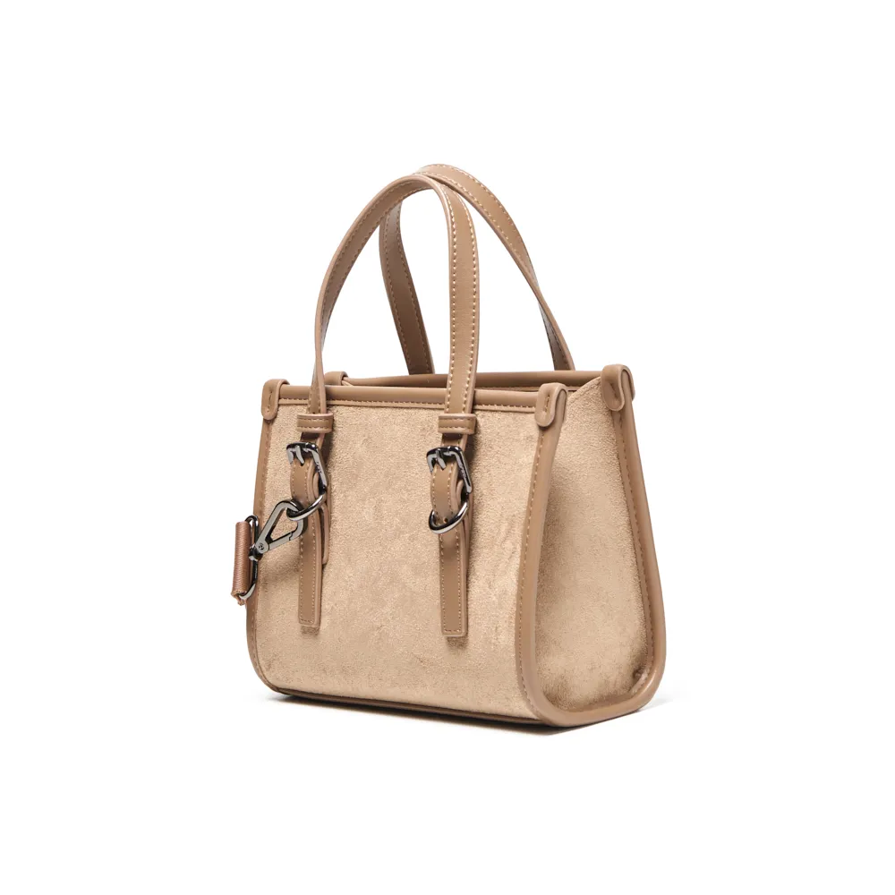 HONY CARTERA CHICA BEIGE - Imagen 4