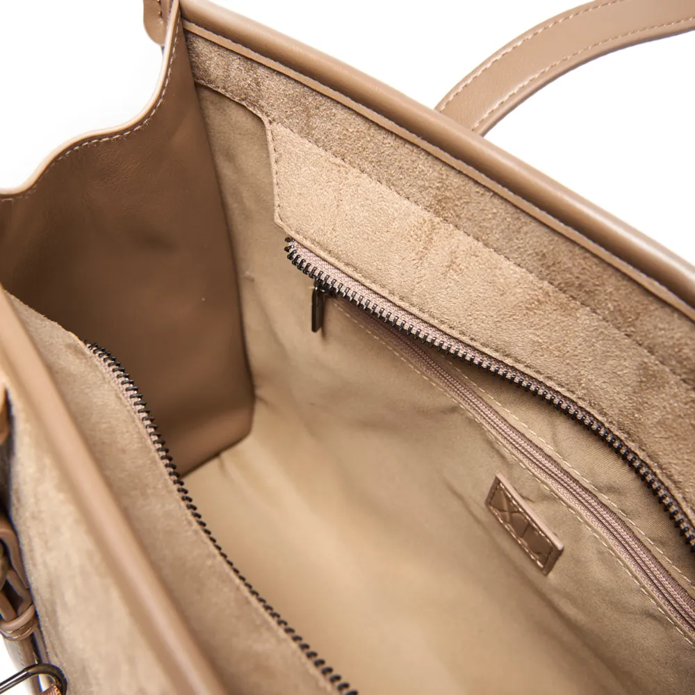 HONY CARTERA GRANDE BEIGE - Imagen 3