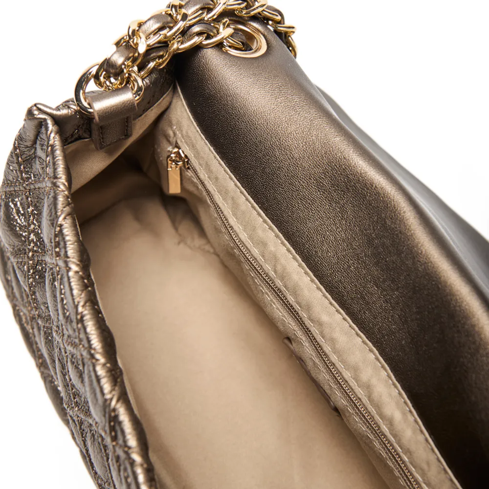 LOURDES BANDOLERA TAUPE - Imagen 3