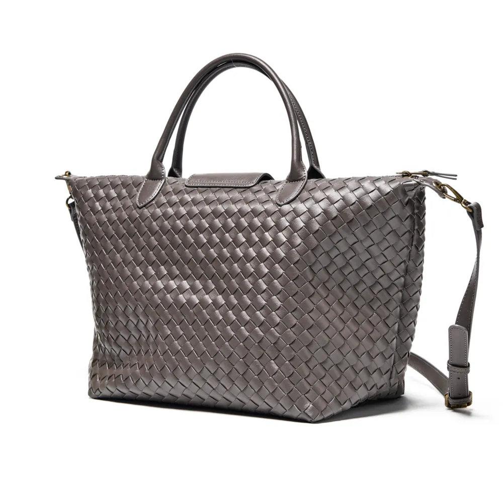 VALENA CARTERA GRANDE GRIS - Imagen 4