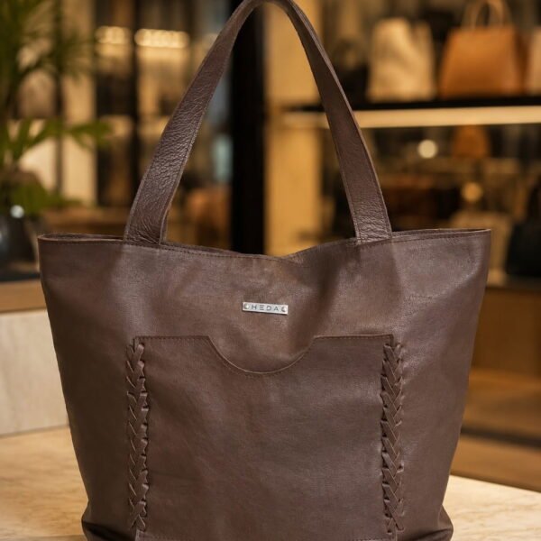 TOTE HEDA CHOCOLATE