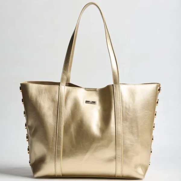 AURA TOTE DORADO