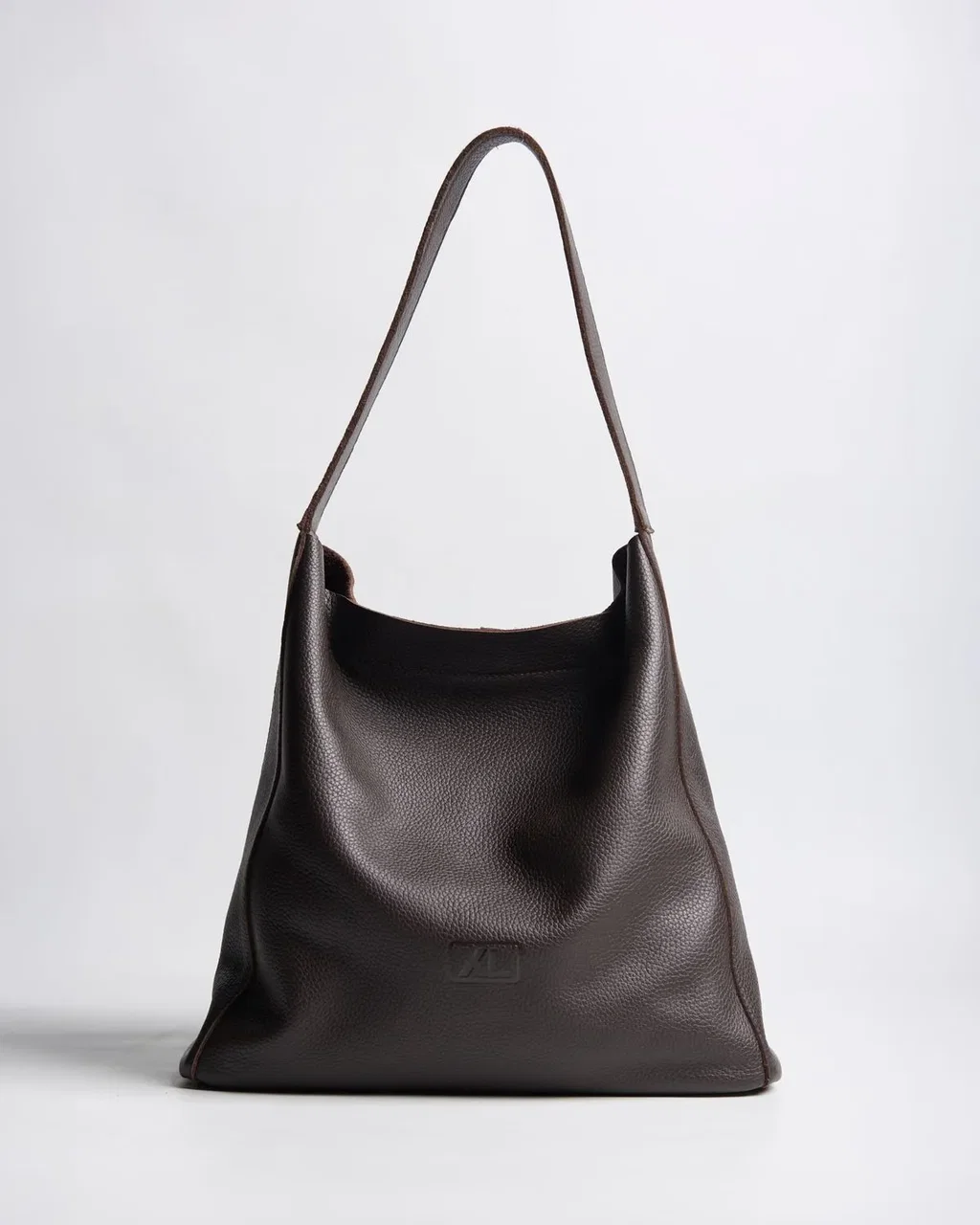 OASIS TOTE CUERON MARRON