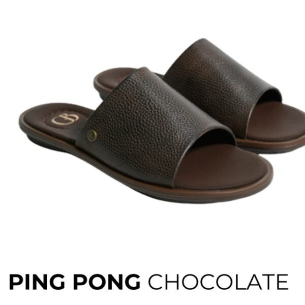 SANDALIAS KY36 CUERO CHOCOLATE