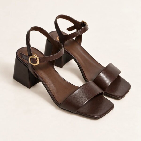 SANDALIAS SO1 CHOCOLATE CUERO