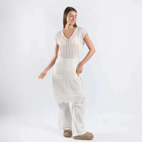 VIOLET VESTIDO BLANCO