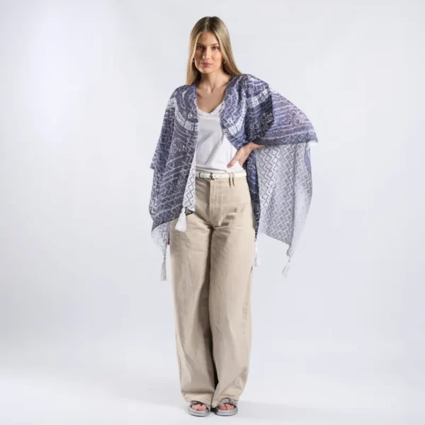 ZALA KIMONO AZUL